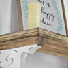 Two-Tones Wood Corbel Shelf Brackets (Set of 2)